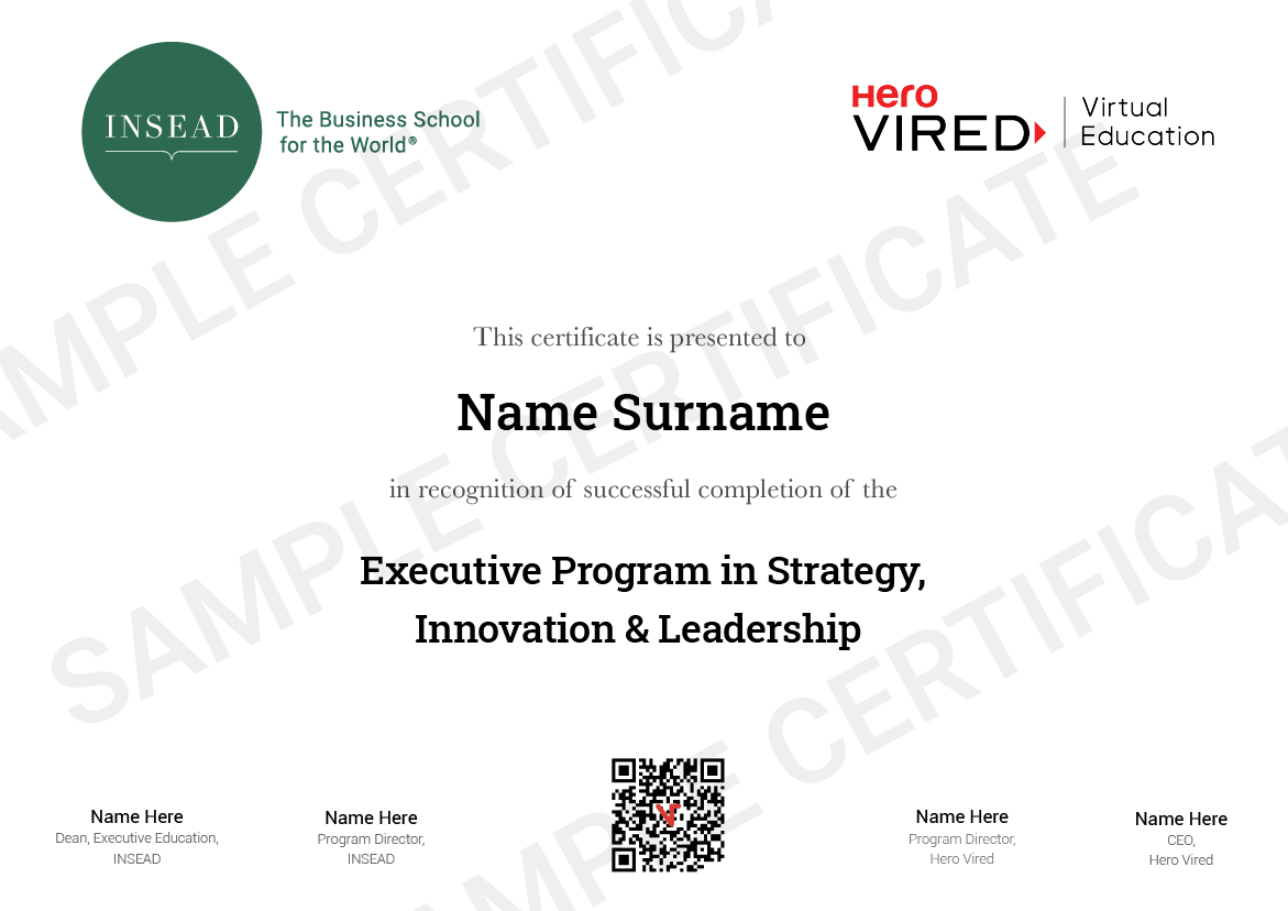 Hero Vired Certificate