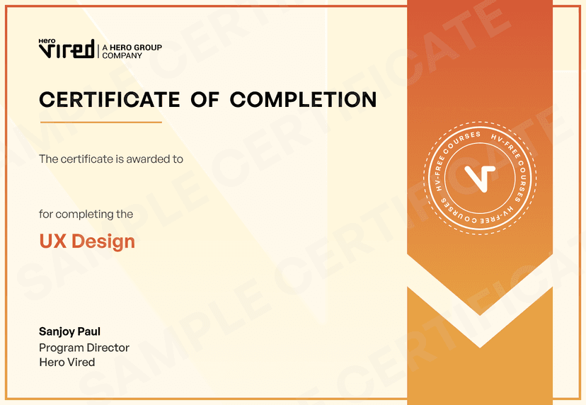 Free UI UX Design Course Online with Certificate | Hero Vired