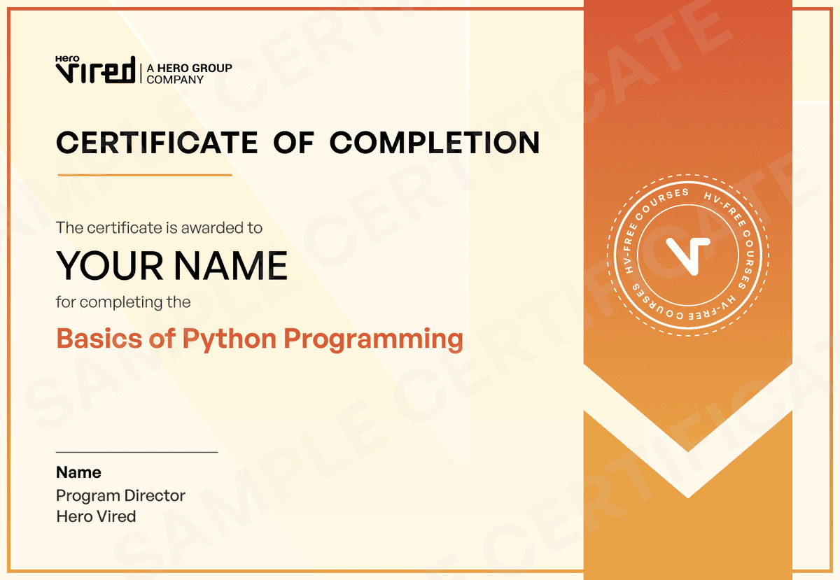 Python Course for Free with Certificate | Learn Python Online